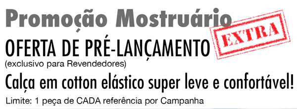 Promoção Mostruário